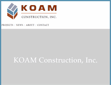 Tablet Screenshot of koamcon.com